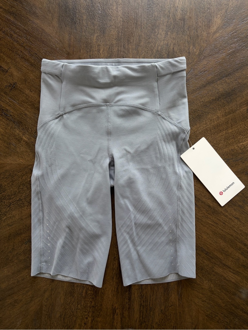 lululemon athletica High-Rise Gray Bike Shorts